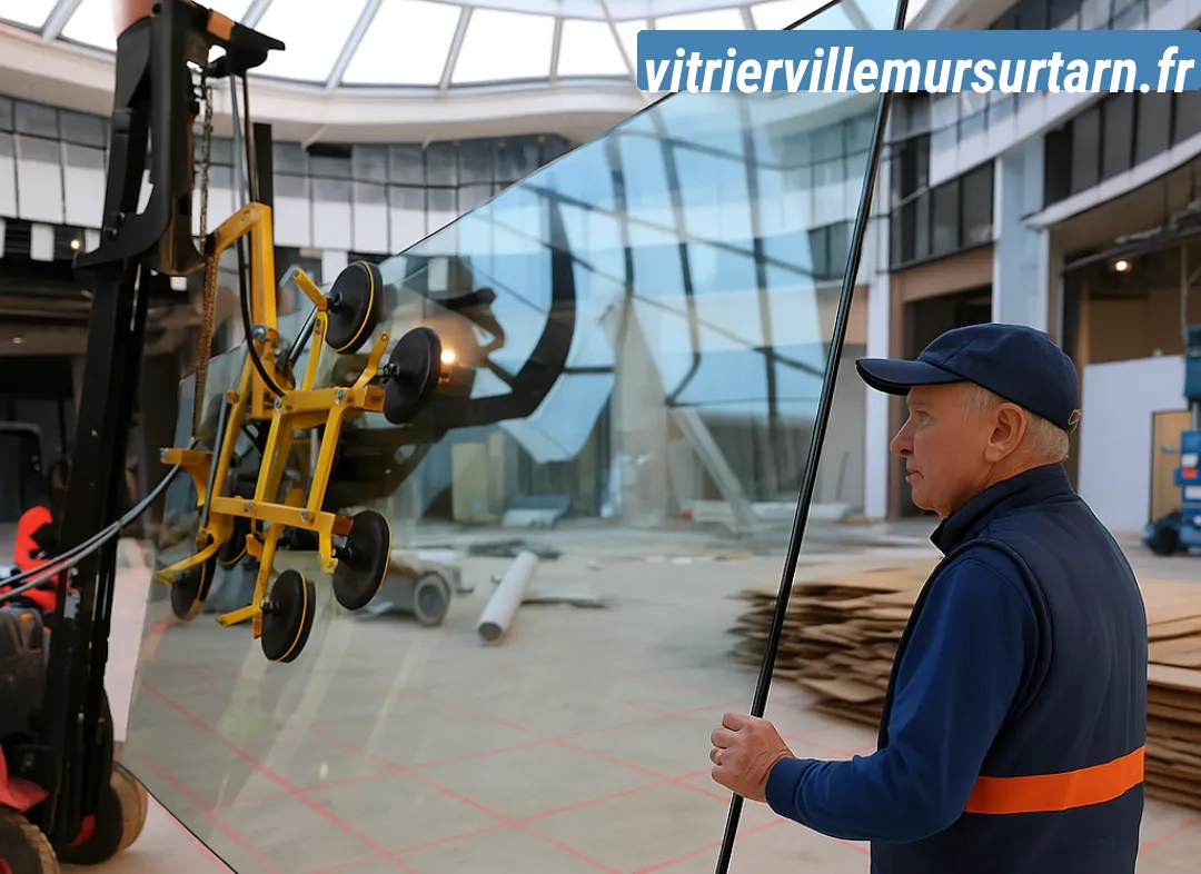 Remplacement de vitrine magasin Villemur-sur-Tarn